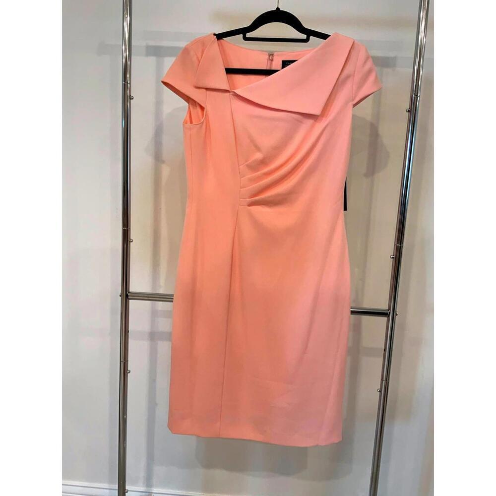 Elegant Tahari Pink Dress - Size 10 - Perfect for Any Occasion